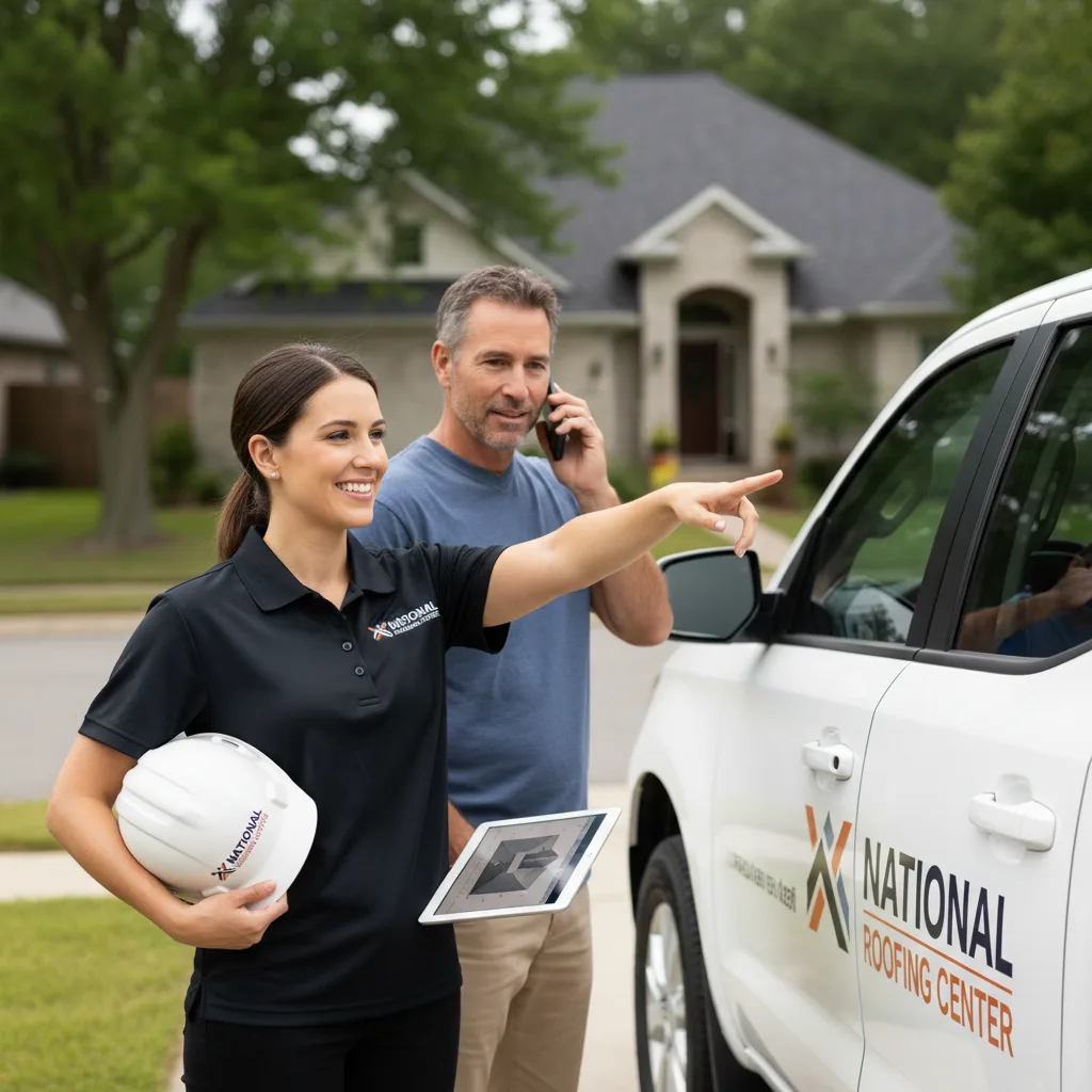 National Roofing Center customer support in Odon